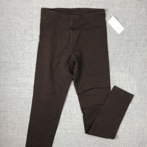 Maison Jules Brown Leggings XS S M L XL XXL - Picture 2 of 6